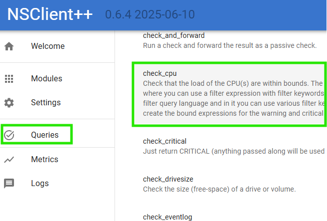 select check_cpu